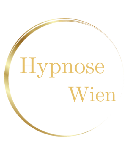 Logo von Hypnose Wien in Gold auf transparentem Hintergrund